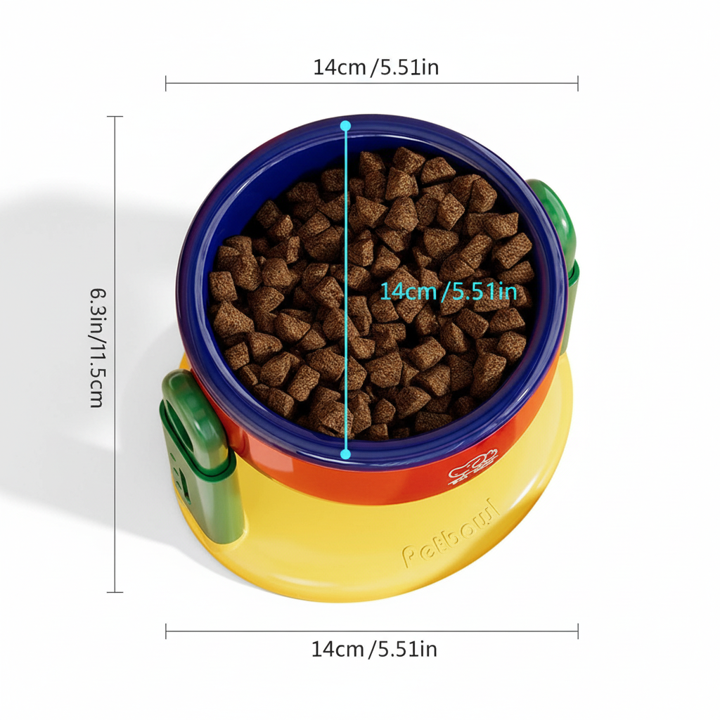 Ciotola Rialzata Ergonomica Pet Bowl™